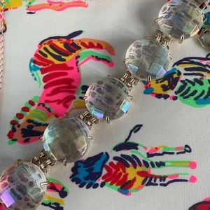 Kendra Scott Clear Iridescent Cassie